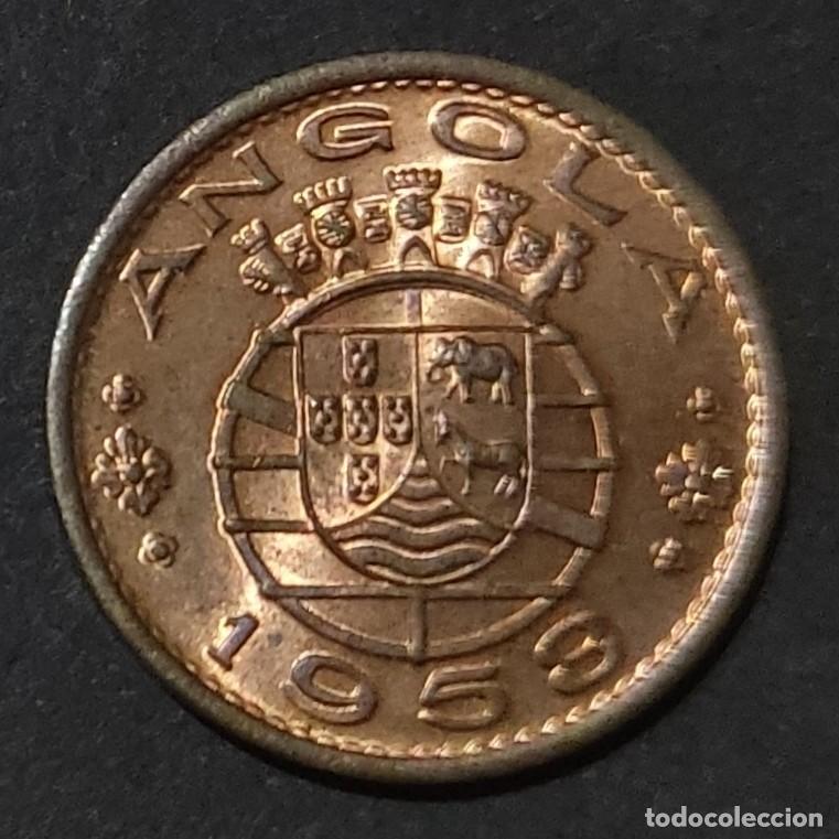 Monedas antiguas de &Aacute;frica: ANGOLA. 50 centavos 1958. - Foto 2