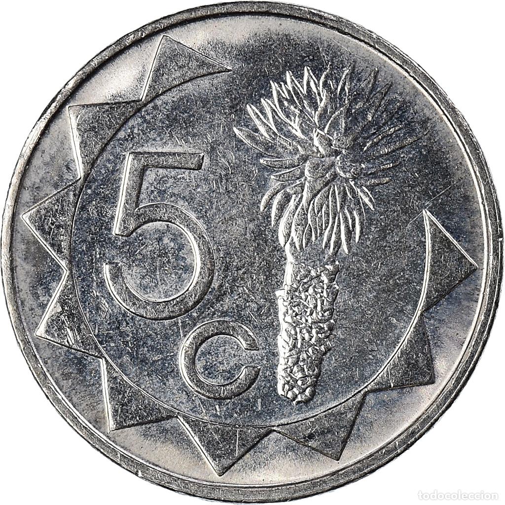 Monedas antiguas de &Aacute;frica: [#1004603] Moneda, Namibia, 5 Cents, 2002 - Foto 2