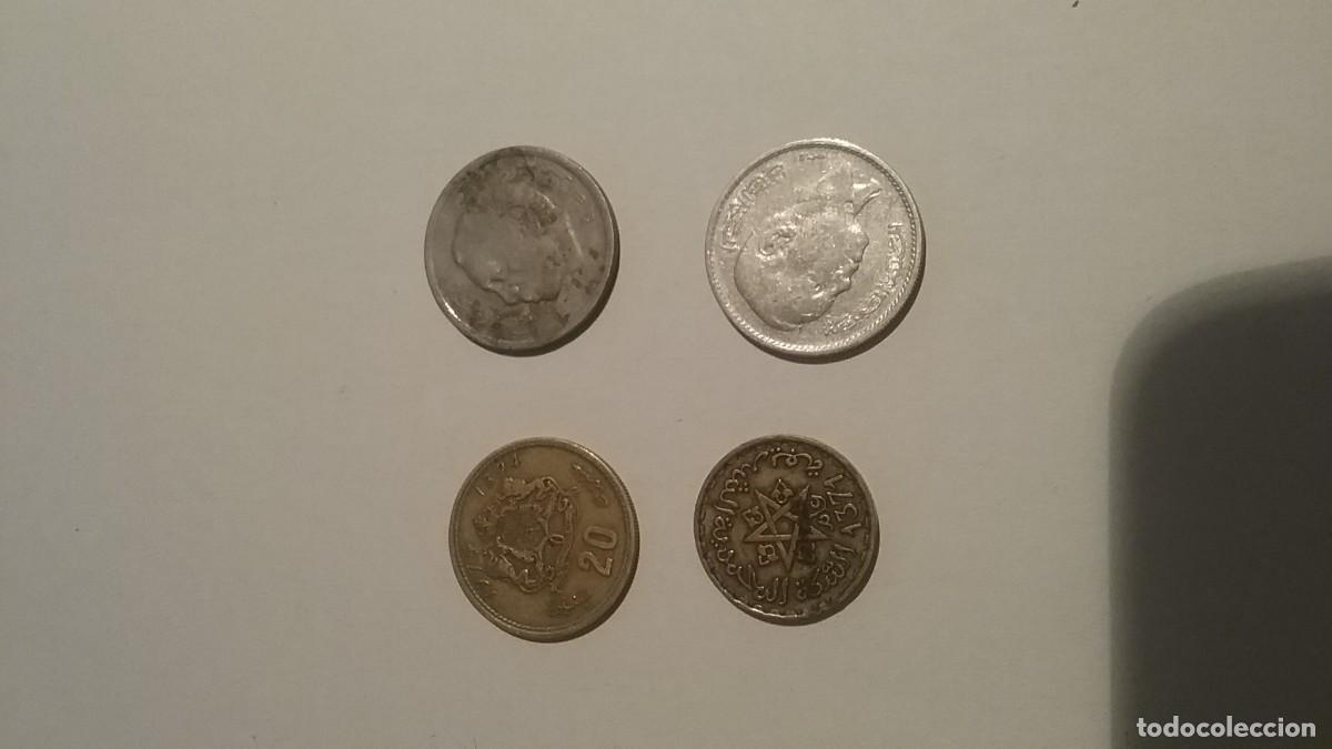 Monedas antiguas de &Aacute;frica: 4 MONEDAS marruecos. (702) - Foto 1