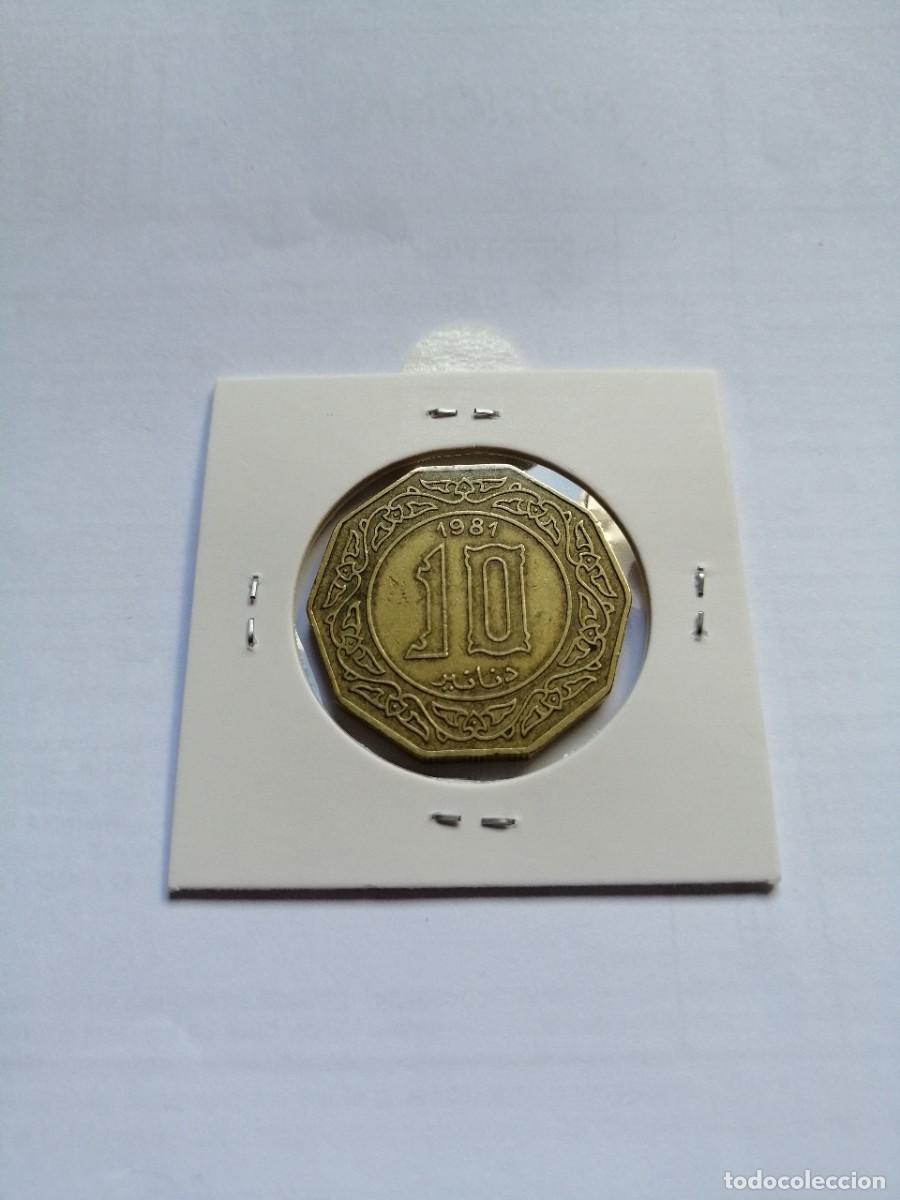 Monedas antiguas de &Aacute;frica: Argelia 10 Dinares 1981 - Foto 2