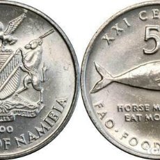 Monedas antiguas de África: NAMIBIA 5 CENTS 2000 S/C JUREL DEL CABO - F.A.0.. Lote 389180069