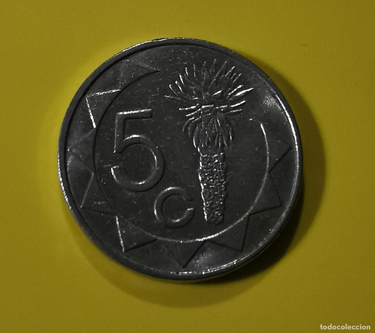 Monedas antiguas de &Aacute;frica: NAMIBIA - 5 CENTAVOS 2002 - Foto 1