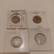 Monedas antiguas de África: 1AR1GELIA2TURKAY1MARRUECO. Lote 395134794