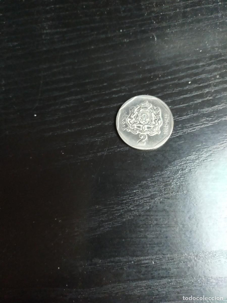 Monedas antiguas de &Aacute;frica: 2 dirhams Marruecos 2002-1423 - Foto 1