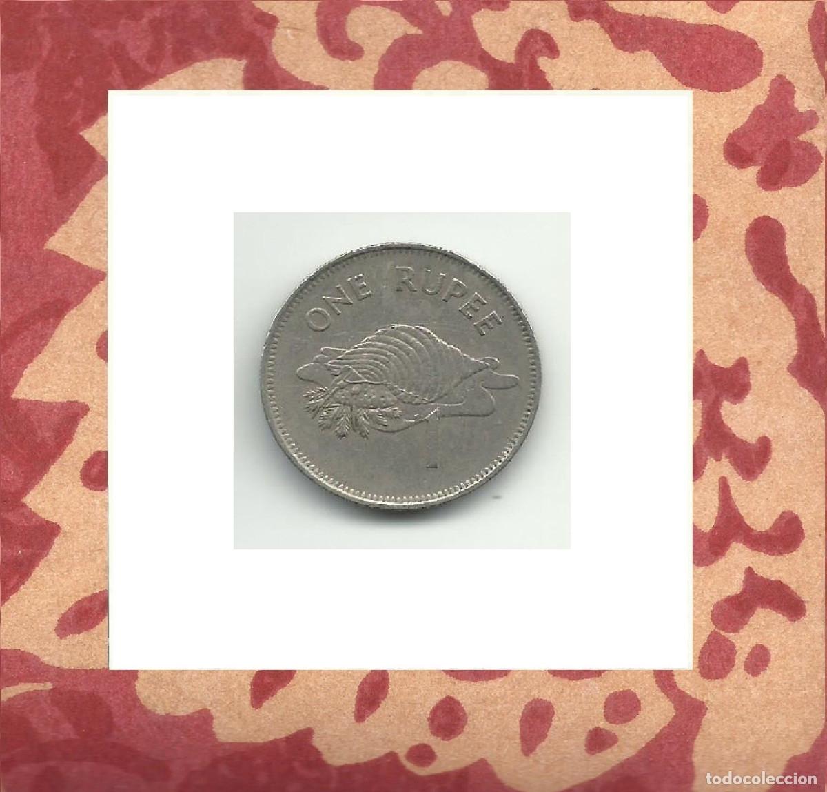 Monedas antiguas de &Aacute;frica: MONEDA SEYCHELLES 1 RUPEE 1982 - Foto 1