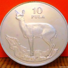 Monedas antiguas de África: BOSTWANA, 10 PULA, 1978. PLATA. SC. (1271). Lote 402382404