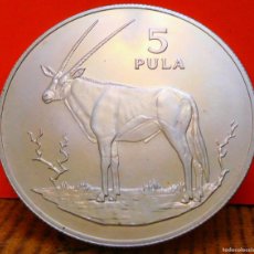 Monedas antiguas de África: BOSTWANA, 5 PULA, 1978. PLATA. SC. (1272). Lote 402382939