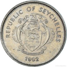 Monedas antiguas de África: [#1496738] MONEDA, SEYCHELLES, 25 CENTS, 1992. Lote 402471444