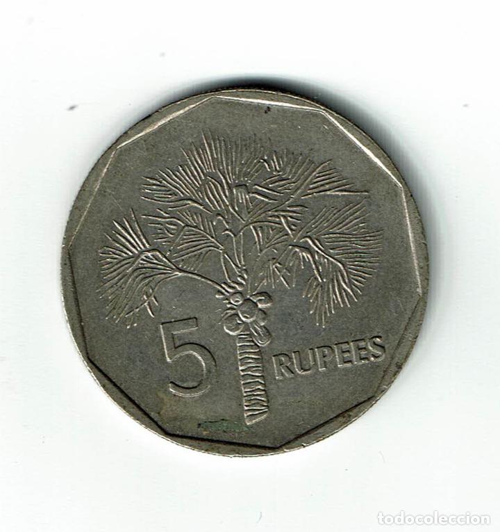 Monedas antiguas de &Aacute;frica: SEYCHELLES 5 RUPIAS 2000 - Foto 1