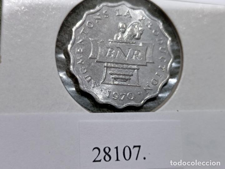 Monedas antiguas de &Aacute;frica: Rwanda 2 francos 1970 - Foto 1