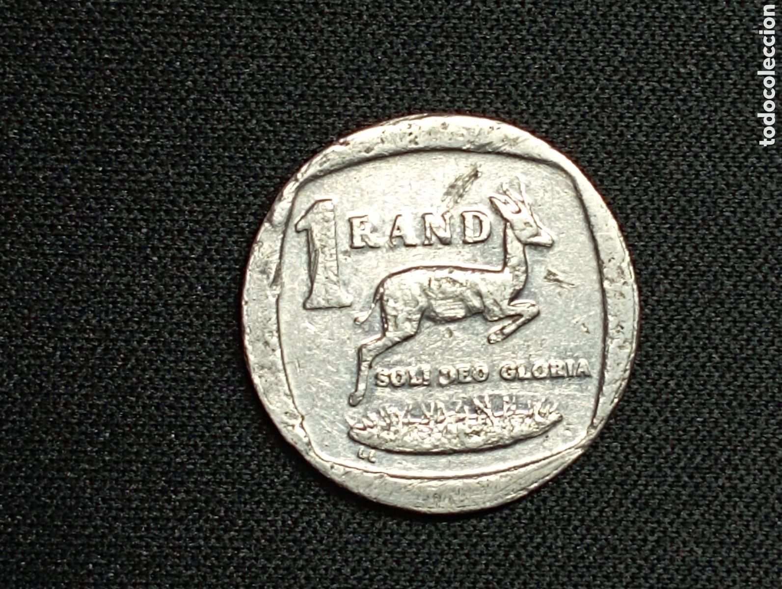 Monedas antiguas de &Aacute;frica: Monedas 1 y 2 Rand de 2004 - Foto 2