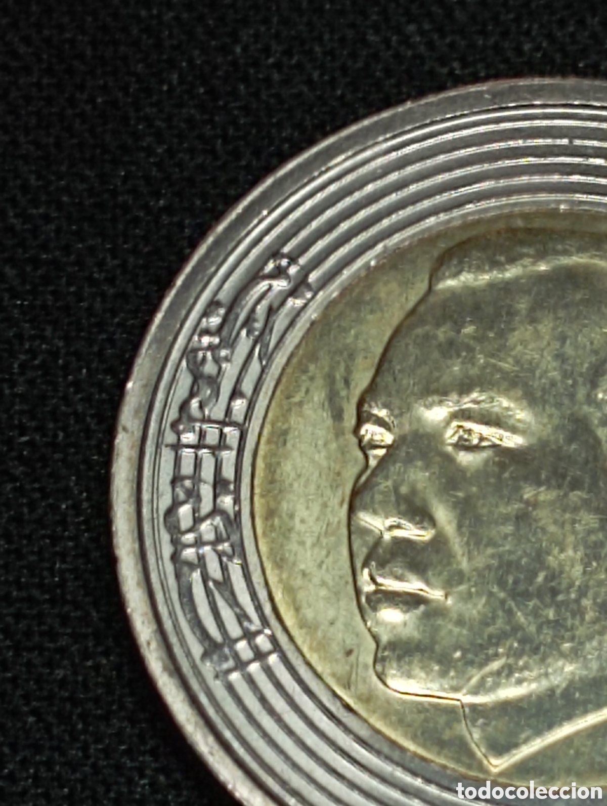 Monedas antiguas de &Aacute;frica: 5 Dirham Marruecos 2002 - Foto 2