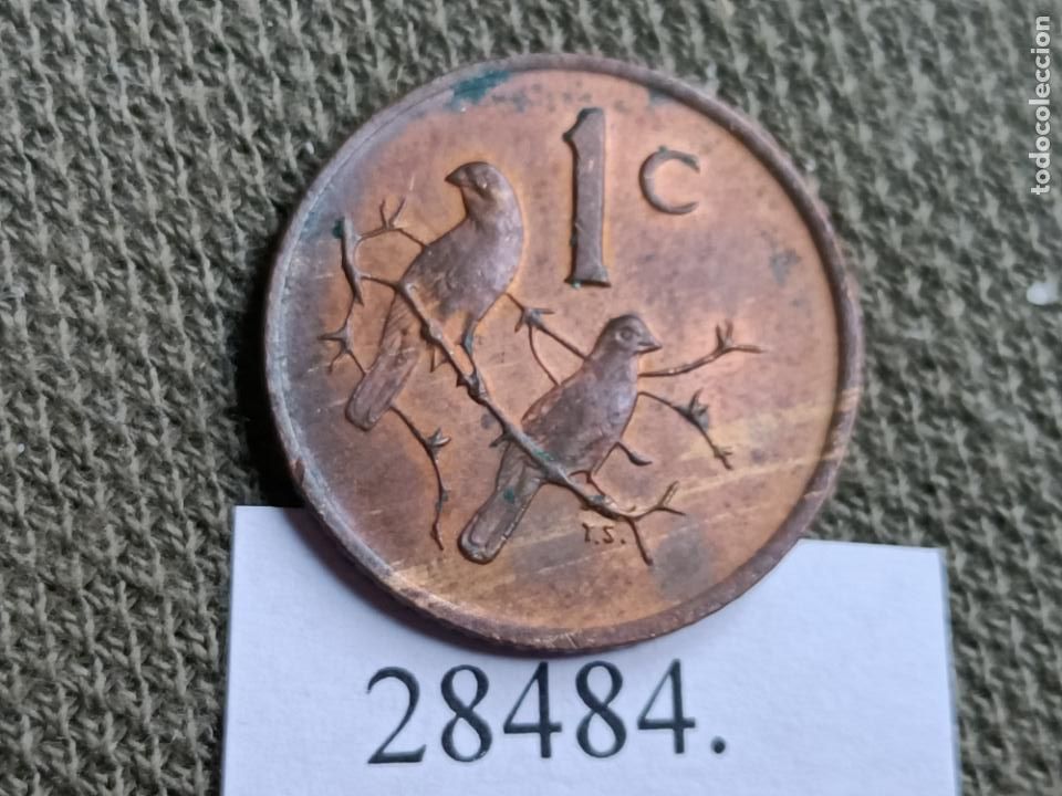 Monedas antiguas de &Aacute;frica: Sudafrica 1 c&eacute;ntimo 1972 - Foto 1