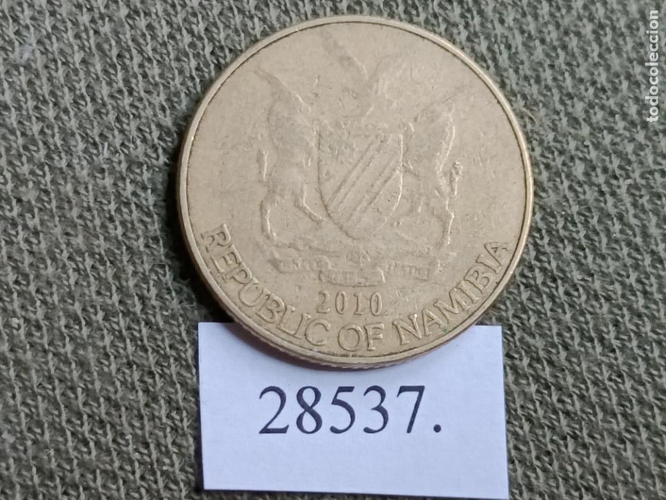 Monedas antiguas de &Aacute;frica: Namibia 1 dolar 2010 - Foto 2