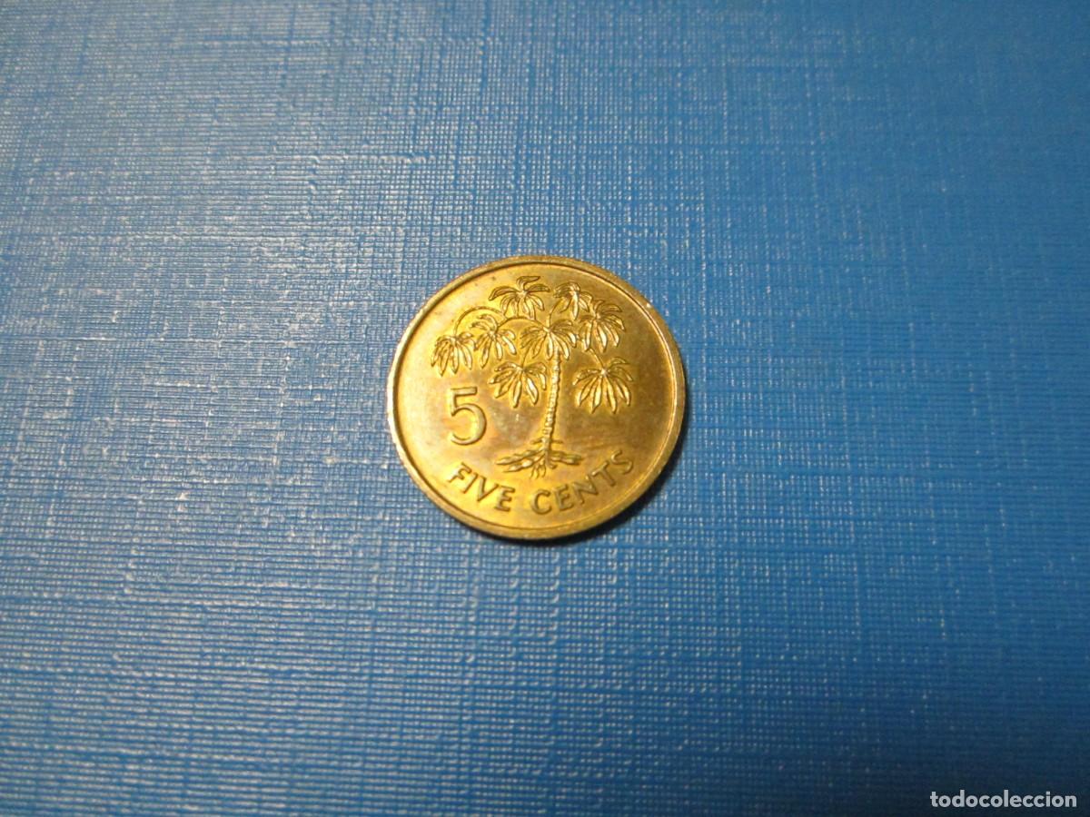 Monedas antiguas de &Aacute;frica: MONEDA DE SEYCHELLES DE 5 CENTIMOS DE 1992 - Foto 2