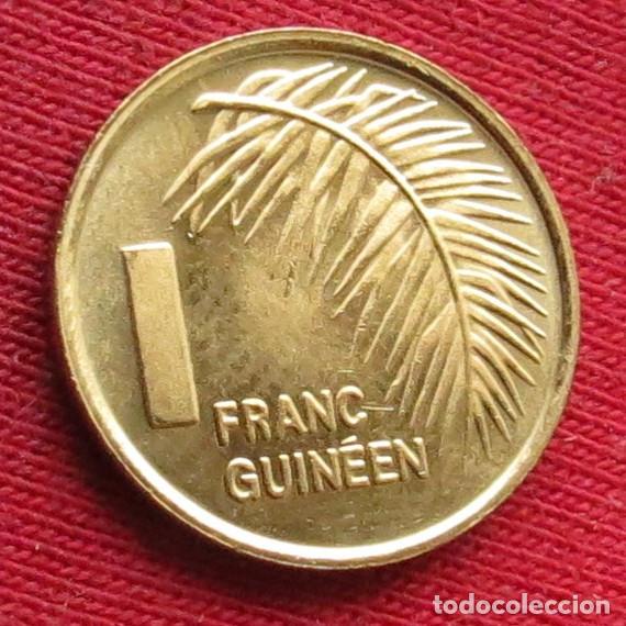 Monedas antiguas de &Aacute;frica: Guinea 1 franc 1985 unc - Foto 1