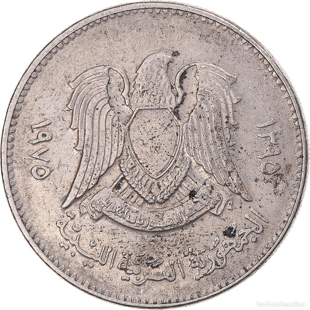 Monedas antiguas de &Aacute;frica: [#1301926] Moneda, Libia, 100 Dirhams, 1975 - Foto 1
