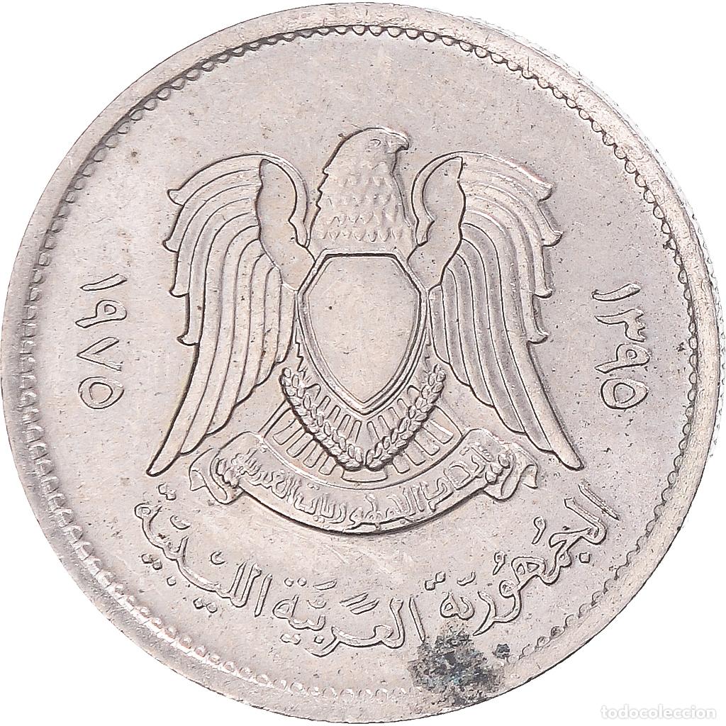 Monedas antiguas de &Aacute;frica: [#1302105] Moneda, Libia, 10 Dirhams, 1975 - Foto 1