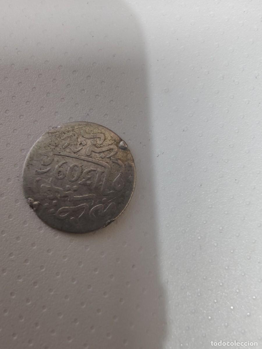 Monedas antiguas de &Aacute;frica: Lote de conjunto de 7 monedas de 1/2 dirham - Foto 2