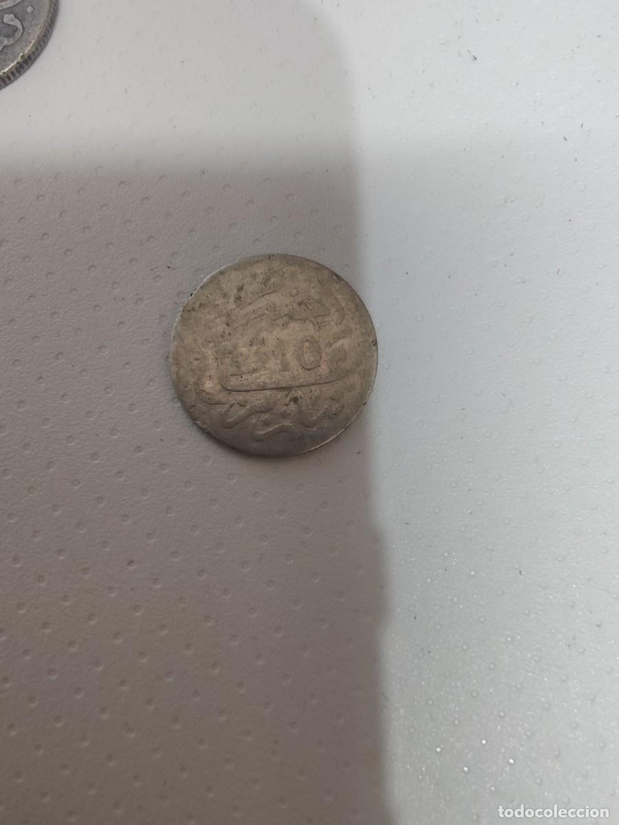 Monedas antiguas de &Aacute;frica: Lote de conjunto de 7 monedas de 1/2 dirham - Foto 5