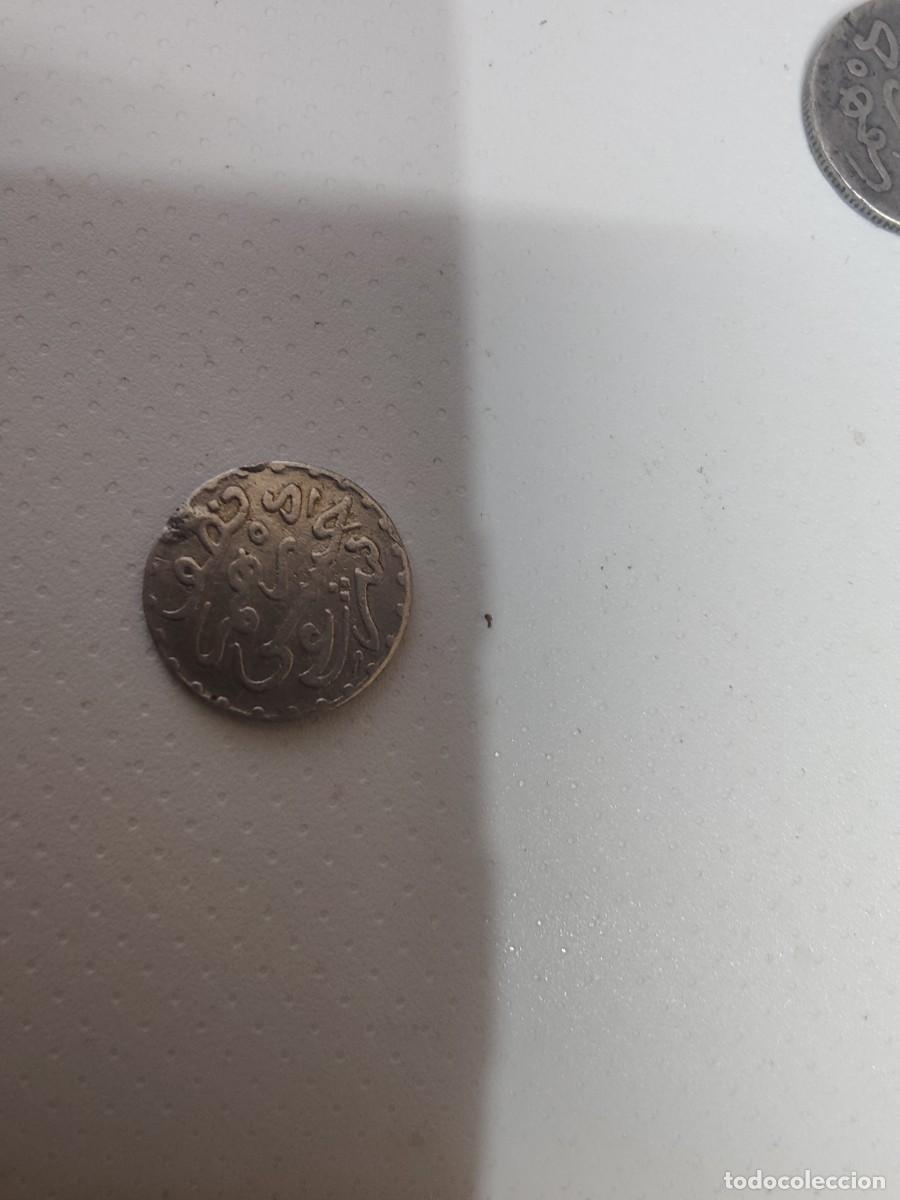 Monedas antiguas de &Aacute;frica: Lote de conjunto de 7 monedas de 1/2 dirham - Foto 10