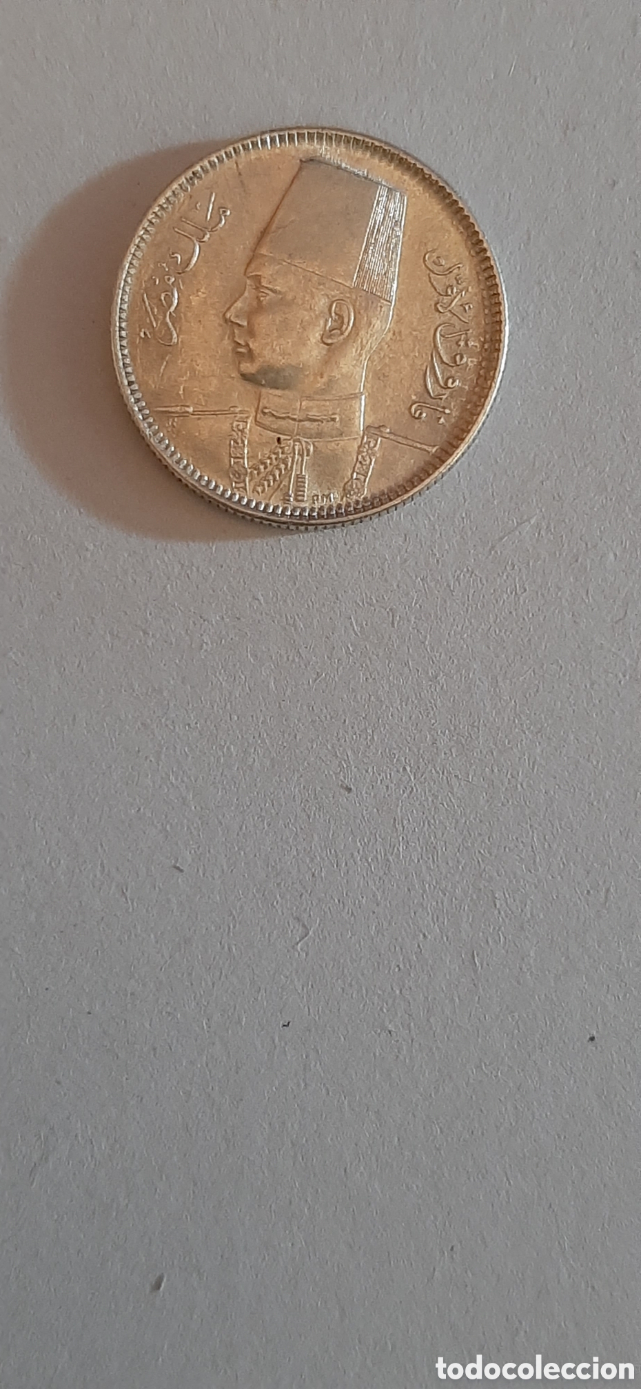 Monedas antiguas de &Aacute;frica: EGIPTO 2 PIASTRAS PLATA 1937 - Foto 1
