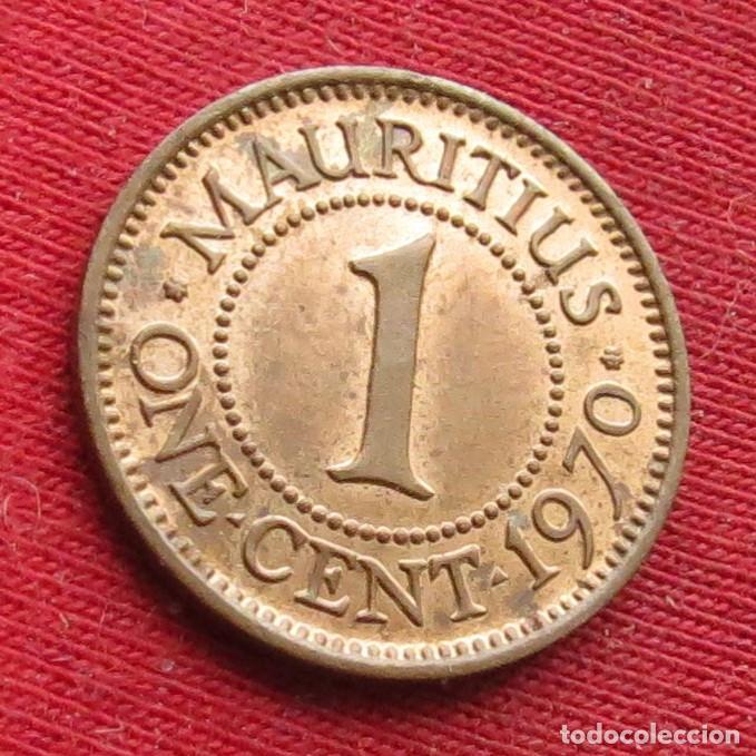 Monedas antiguas de &Aacute;frica: Mauricio 1 cent 1970 Mauritius #2 - Foto 1