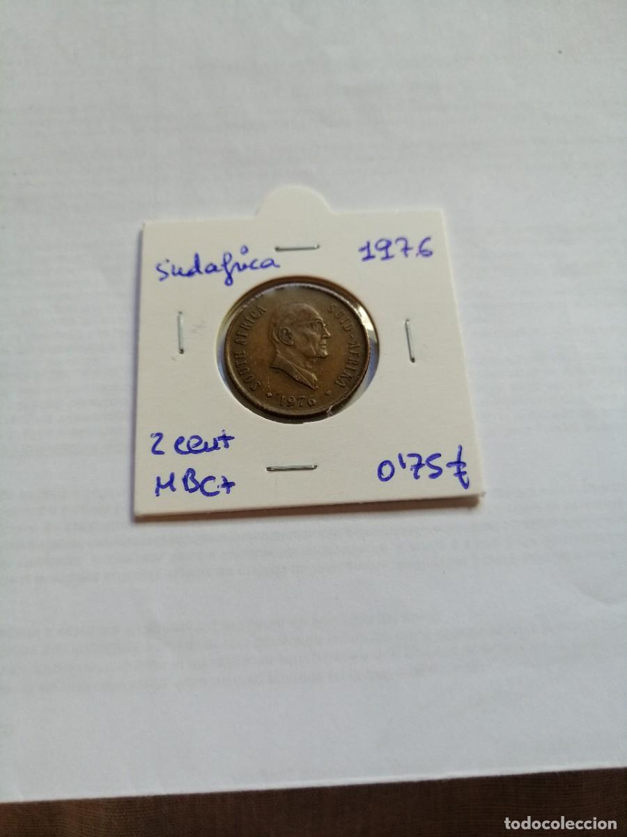 Monedas antiguas de &Aacute;frica: Sudafrica 2 Cent 1976 - Foto 1
