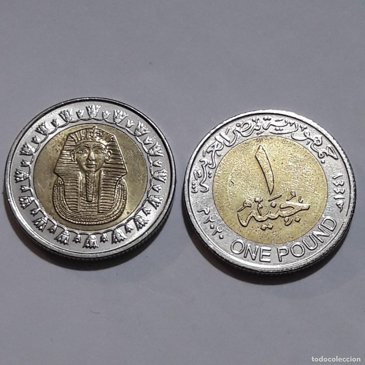 Monedas antiguas de &Aacute;frica: Egipto 1 Libra 2020 - Foto 1