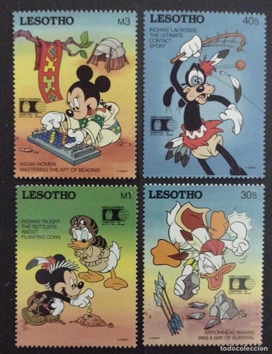 Monedas antiguas de &Aacute;frica: BD)LESOTHO, DISNEY CHARACTERS, MNH - Foto 1
