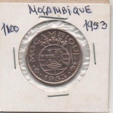 Monedas antiguas de África: FILA MOEDA MOÇAMBIQUE 1953 1 ESCUDO BRONZE CIRCULADA