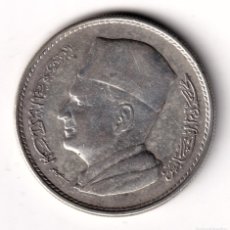 Monedas antiguas de África: MARRUECOS 1 DIRHAM PLATA 1960 (AH 1380) MOHAMMED V