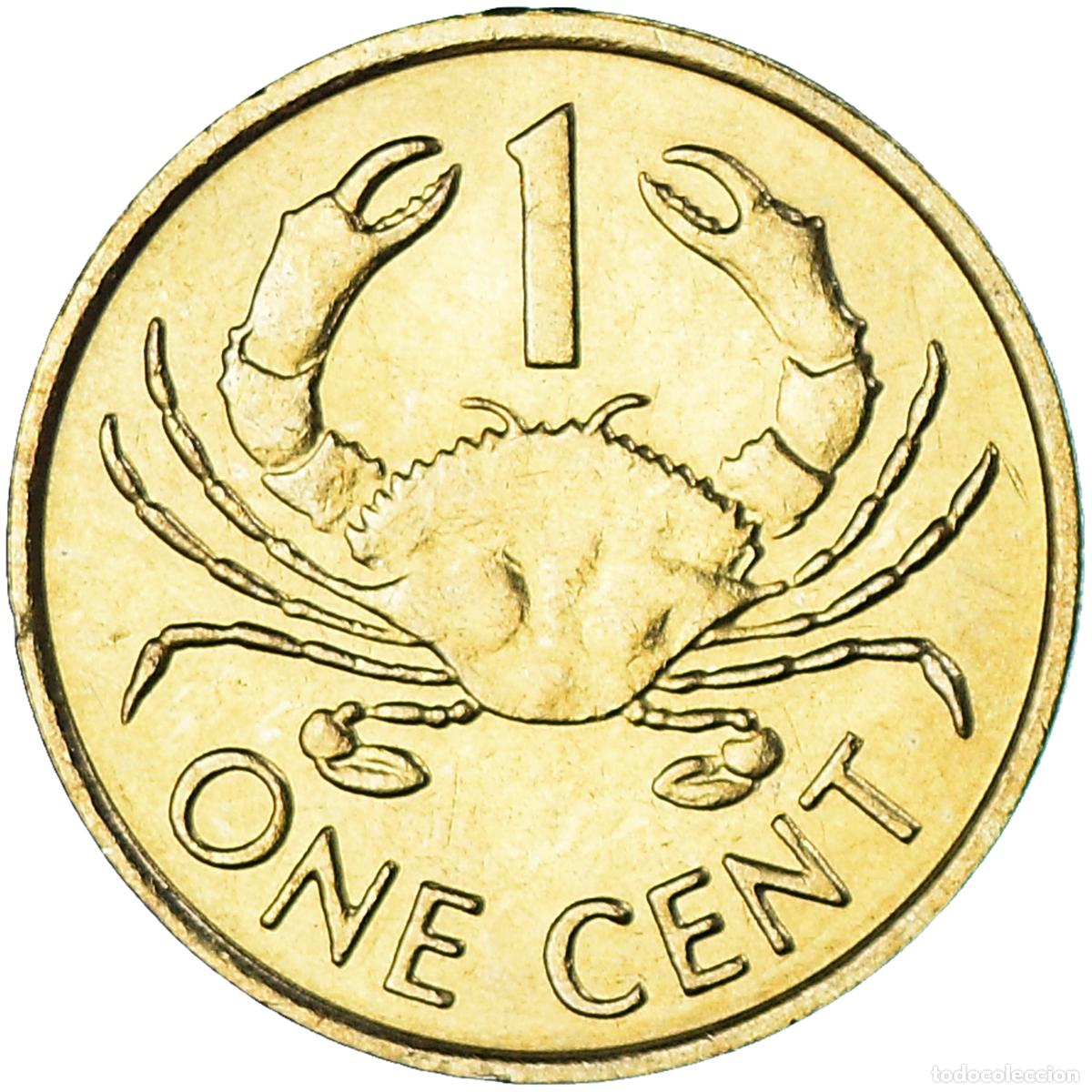 Monedas antiguas de &Aacute;frica: [#1361993] Moneda, Seychelles, Cent, 1982 - Foto 2
