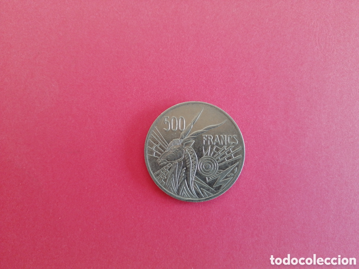 Monedas antiguas de &Aacute;frica: 500 francos de Chad 1976 - Foto 2
