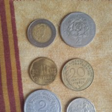 Monedas antiguas de África: LOTE MONEDAS VARIOS PAÍSES