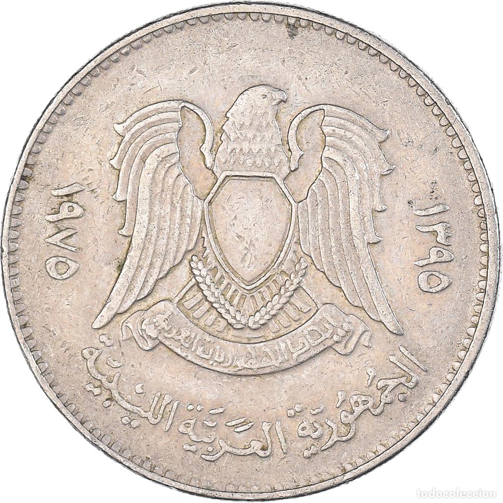 Monedas antiguas de &Aacute;frica: [#1097778] Moneda, Libia, 100 Dirhams, 1975 - Foto 1