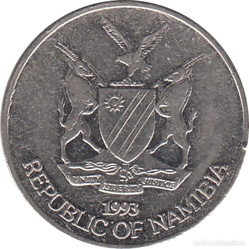 Monedas antiguas de &Aacute;frica: NAMIBIA 5 Centavos 1993 KM#1 - Foto 1