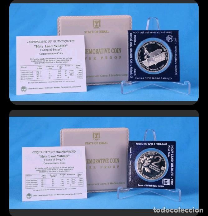 Monedas antiguas de &Aacute;frica: Moneda de israel,de plata - Foto 1