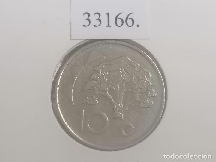 Monedas antiguas de &Aacute;frica: Namibia 10 centimos 1996 - Foto 1