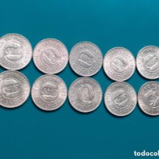 Monedas antiguas de África: SIERRA LEONA 10 MONEDAS 1/2 CENTAVO/CENT 1964 (SIN CIRCULAR)