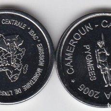 Monedas antiguas de África: MONEDA COIN 750 CFA 2005 PYGMEES NICKEL CAMERUN CAMEROON SIN CIRCULAR UNC