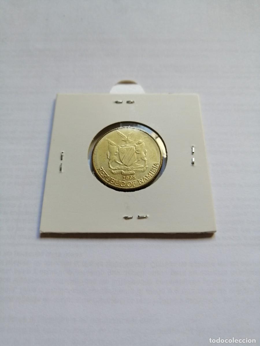 Monedas antiguas de &Aacute;frica: Namibia 1 Dolar 2008 Aguila SC - Foto 2