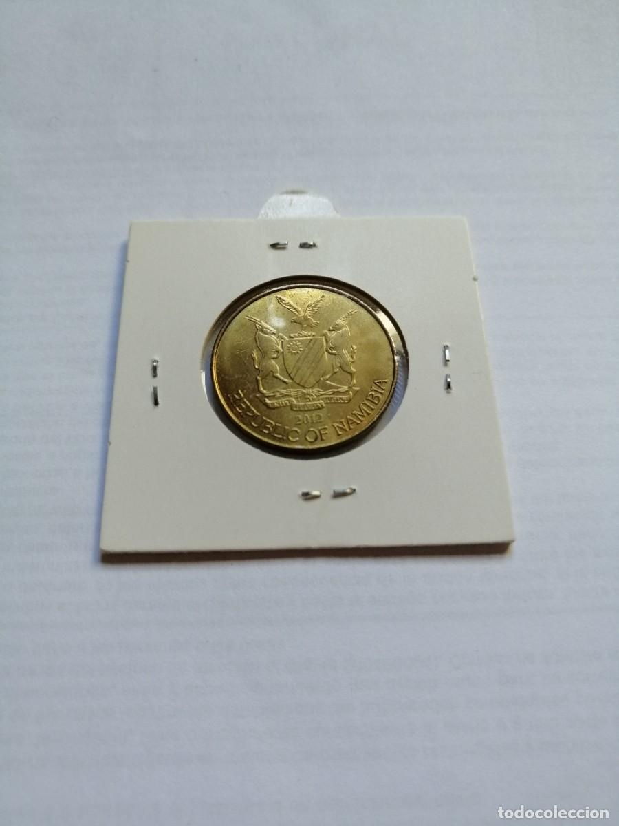 Monedas antiguas de &Aacute;frica: Namibia 5 Dolares 2012 Aguila SC - Foto 2