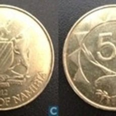 Monedas antiguas de África: MONEDA COIN 5 DOLARES NAMIBIA 2012 SIN CIRCULAR UNC