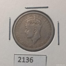 Monedas antiguas de África: ÁFRICA OCCIDENTAL BRITÁNICA 3 PENIQUE 1938 H