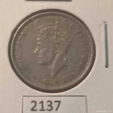 Monedas antiguas de África: ÁFRICA OCCIDENTAL BRITÁNICA 3 PENIQUE 1938 KN