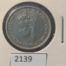 Monedas antiguas de África: ÁFRICA OCCIDENTAL BRITÁNICA 3 PENIQUE 1939 KN