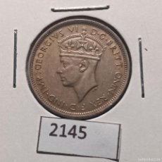 Monedas antiguas de África: ÁFRICA OCCIDENTAL BRITÁNICA 3 PENIQUE 1947 H