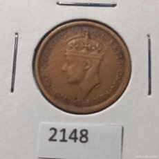 Monedas antiguas de África: ÁFRICA OCCIDENTAL BRITÁNICA 6 PENIQUES 1940