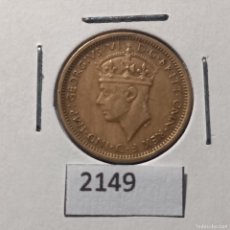 Monedas antiguas de África: ÁFRICA OCCIDENTAL BRITÁNICA 6 PENIQUES 1942
